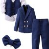 Baby Boys' Plaid Suits by [Brand Name] - Cotton, Gentleman-1