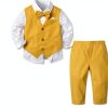 Baby Boys Linen Cotton Suits SANGTREE-1