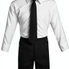 Baby Boys Formal Suit Black Single Breasted Jacket-2