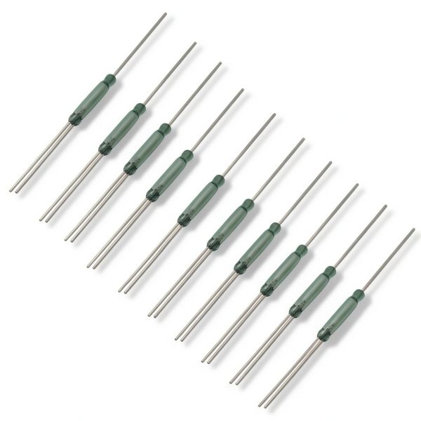 10PCS 2.5 * 14mm Reed Switch 3 Pin Magnetic Switch Normally Open Normally Closed Conversion 2.5X14MM DC 60V 4W NO NC-5