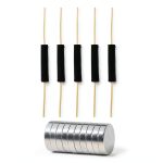 Plastic Reed Switch 5pcs with 10 Small Magnets WOWOONE N/O 2.5mm×14mm-0