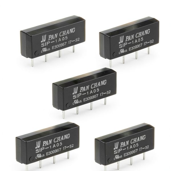 5PCS SIP-1A05 Reed Switch Relay 5V DC 4-Pin 1A Module by JESSINIE-0