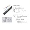 D-A93 NO Air Pneumatic Cylinder Magnetic Reed Switch Sensor DC AC 5V 240V for CDU, MHZ2, CDRQ2B, CXSM, Cylinder Reed Pneumatic Magnetic Sensor 100Ma Magnetic Switch 100Ma Magnetic-1