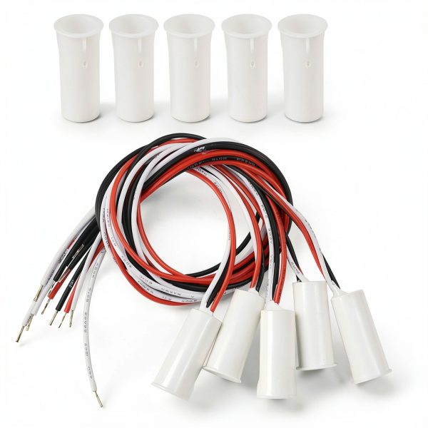 RC-35 NC/NO Wired Magnetic Door/Window Contact Sensor – White (5 Set)-0