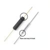 Plastic Reed Switch 5pcs with 10 Small Magnets WOWOONE N/O 2.5mm×14mm-2