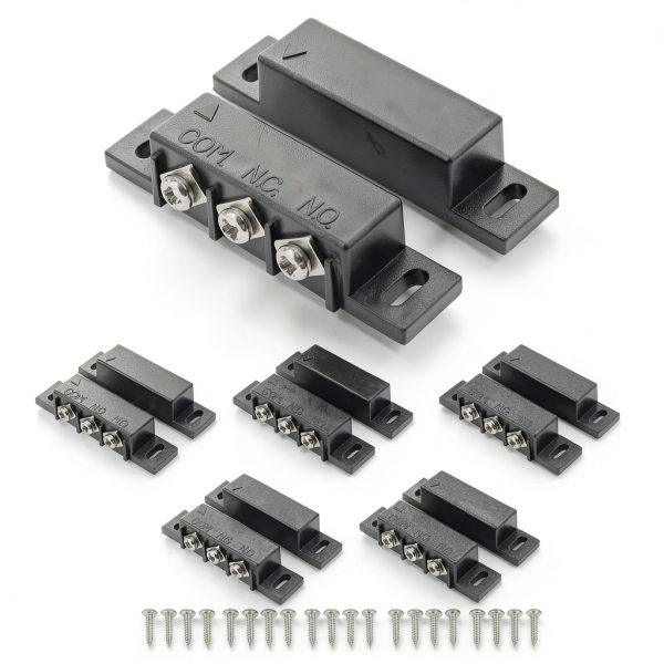Magnetic Reed Switch BNYZWOT MC-31B Surface Mount 5 Sets Black-0
