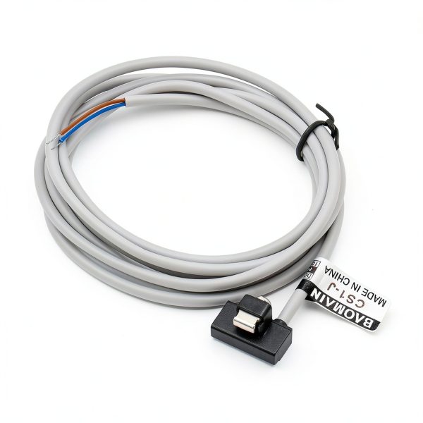 Baomain Pneumatic Cylinder DC 10-30V 2 Wired CS1-J Magnetic Reed Switch-3