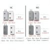 Magnetic Reed Switch NC/NO Recessed Wired Door Window Alarm, Magneti Door Switch, Contact Sensor, for Home Security and Burglar Alarm Magnetic Reed Switch,Sets of 5-4