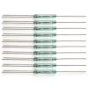 10PCS 2.5 * 14mm Reed Switch 3 Pin Magnetic Switch Normally Open Normally Closed Conversion 2.5X14MM DC 60V 4W NO NC-3