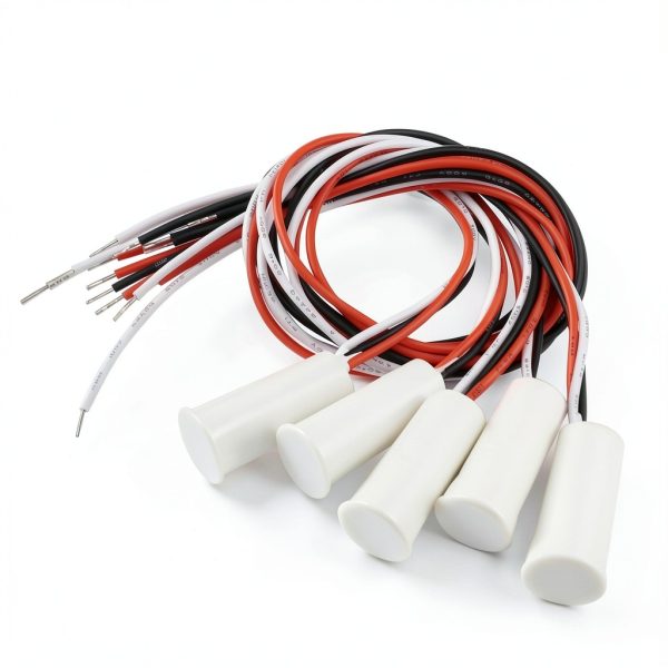 RC-35 NC/NO Wired Magnetic Door/Window Contact Sensor – White (5 Set)-1