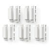 MC-31 Surface Mount Wired NC Door Contact Sensor Alarm Magnetic Reed Switch White 5 Pair-0