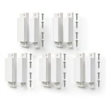 MC-31 Surface Mount Wired NC Door Contact Sensor Alarm Magnetic Reed Switch White 5 Pair-0