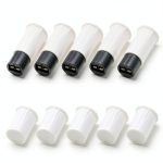Hxchen MC-33C Normally Closed Recessed Window Door Sensor - 5 Pack-0