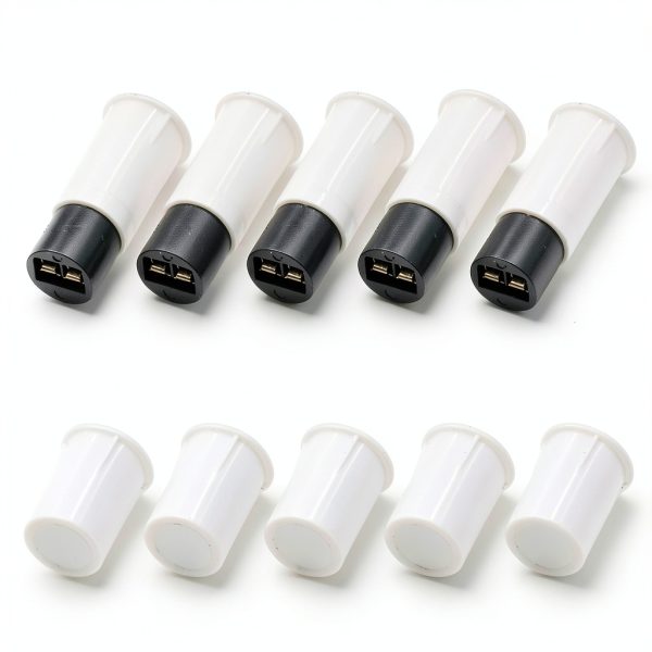 Hxchen MC-33C Normally Closed Recessed Window Door Sensor - 5 Pack-0