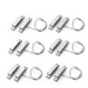 Magnetic Reed Switch MC-32 NC Surface Mount Wired Security Window Door Contact Sensor Alarm Magnetic Reed Switch White - (6 Sets)-0