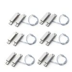 Magnetic Reed Switch MC-32 NC Surface Mount Wired Security Window Door Contact Sensor Alarm Magnetic Reed Switch White - (6 Sets)-0