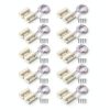 BNYZWOT MC-38 Mount NC Door Sensor Magnetic Reed Switch White 20pcs-0