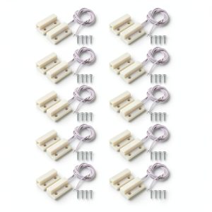 BNYZWOT MC-38 Mount NC Door Sensor Magnetic Reed Switch White 20pcs-0