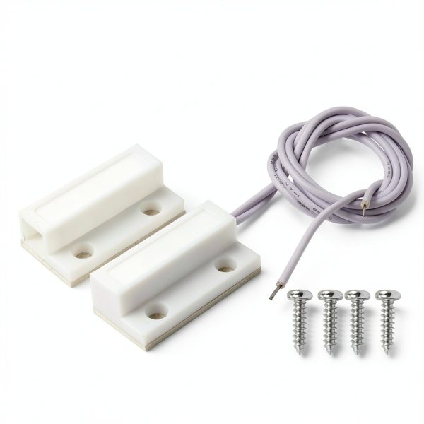 BNYZWOT MC-38 Mount NC Door Sensor Magnetic Reed Switch White 20pcs-3