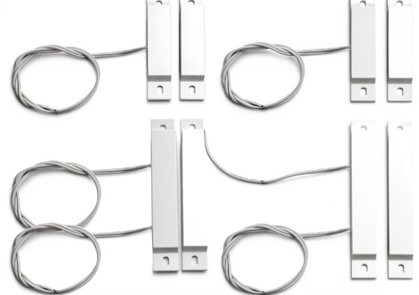 Magnetic Reed Switch MC-32 NC 6-Pack White Gtziqa Surface Mount Sensor-0