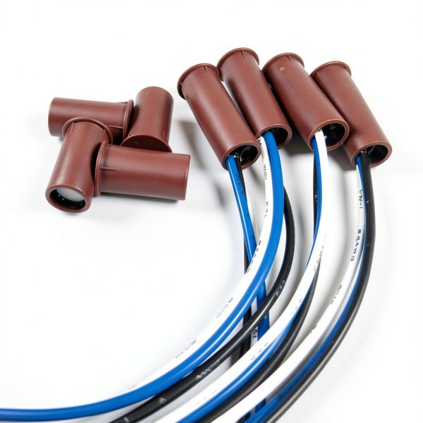 Magnetic Switch 4 Sets NO NC Reed Door Sensor Brown Cylindrical E678-2