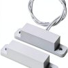 5 Sets Magnetic Contacts Wired Window Door Contact Sensor Magnetic Reed Switch NC Surface Mounted Alarm Switch Sensor-6