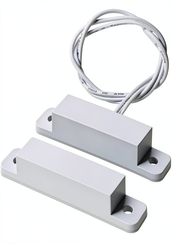 5 Sets Magnetic Contacts Wired Window Door Contact Sensor Magnetic Reed Switch NC Surface Mounted Alarm Switch Sensor-6