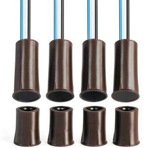 Magnetic Switch 4 Sets NO NC Reed Door Sensor Brown Cylindrical E678-0