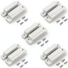QWORK MC-31 Wired NC Magnetic Door Window Sensor – White, Pack of 5-0