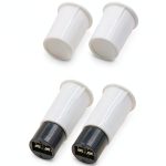 MC-33C Normally Closed Recessed Window Door Contact Sensor Alarm Magnetic Reed Switch 2 Sets-0