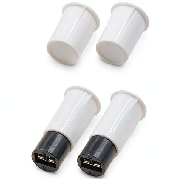 MC-33C Normally Closed Recessed Window Door Contact Sensor Alarm Magnetic Reed Switch 2 Sets-0