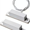 5 Sets Magnetic Contacts Wired Window Door Contact Sensor Magnetic Reed Switch NC Surface Mounted Alarm Switch Sensor-1