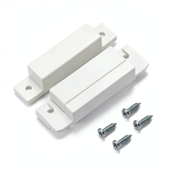 QWORK MC-31 Wired NC Magnetic Door Window Sensor – White, Pack of 5-1
