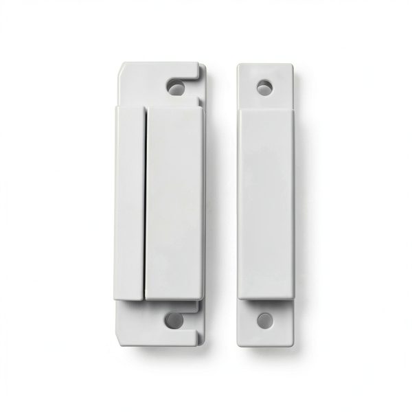 QWORK MC-31 Wired NC Magnetic Door Window Sensor – White, Pack of 5-5