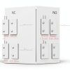 BNYZWOT MC-38 Mount NC Door Sensor Magnetic Reed Switch White 20pcs-4